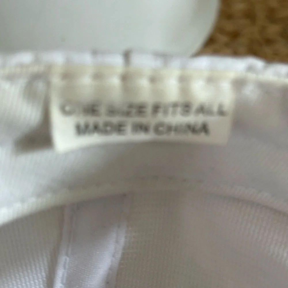 BMW Baseball Cap‎ Strapback Hat Unisex Adjustable BMW Lifestyle White Cotton GUC